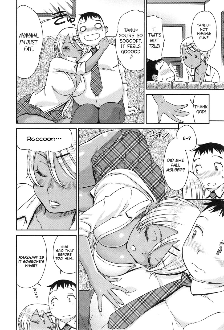 Hentai Manga Comic-The Blonde with Blue Eyes and the Tanuki?-Read-6